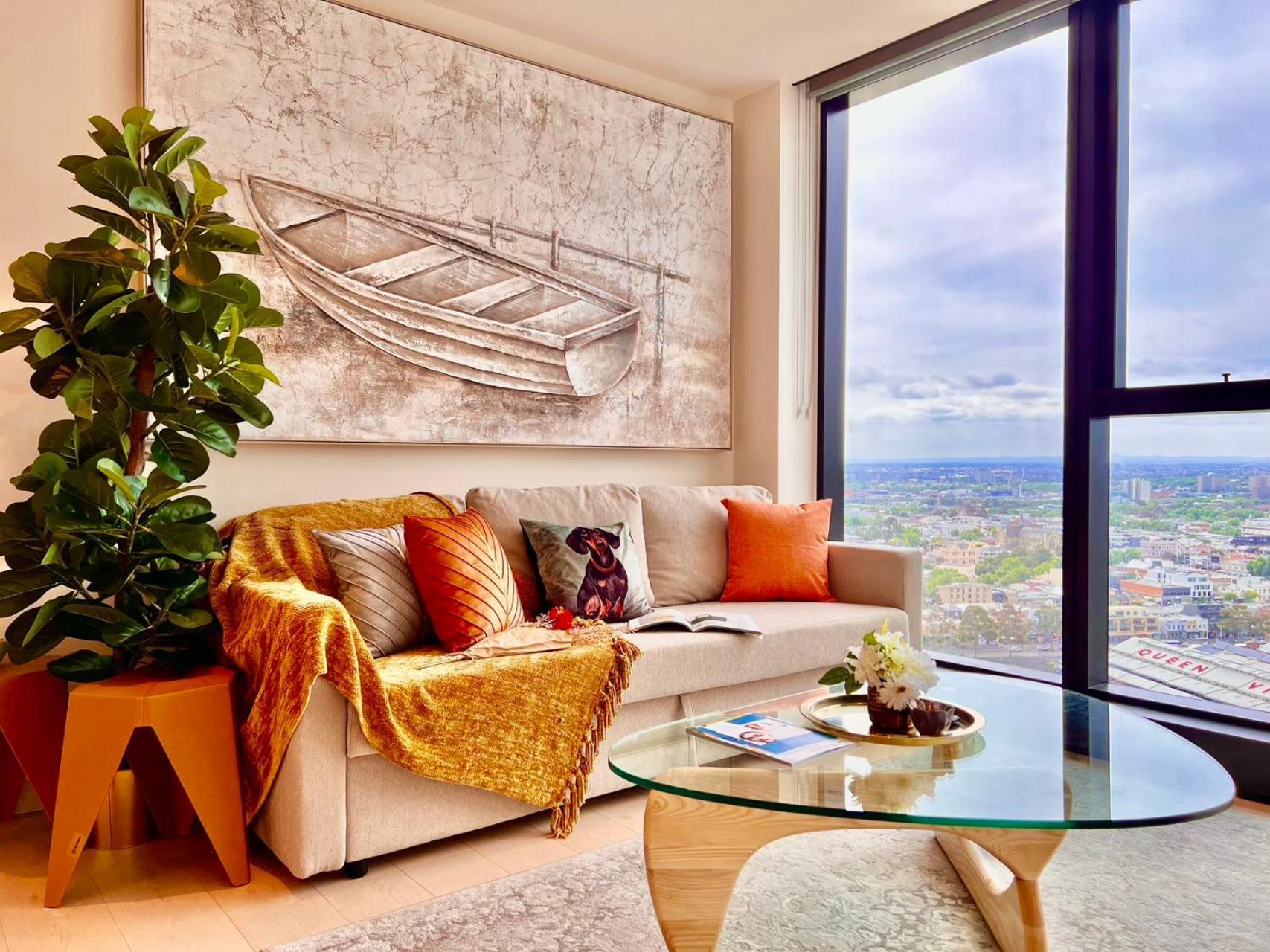 Highrise View 1King1Queen 2Baths, Melbourne